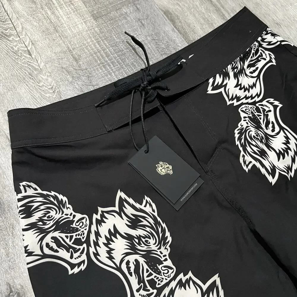 NWT Darc Sport Wish You Were Here Stage Shorts Wolves Forever Board Shorts Sz 32